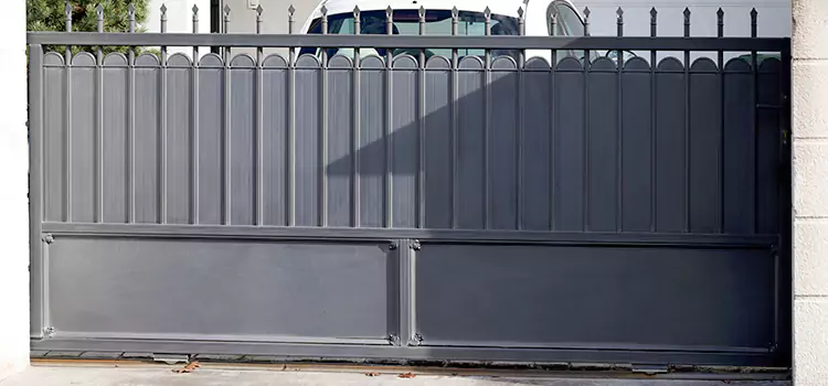 Metal Driveway Gate Installation Niles